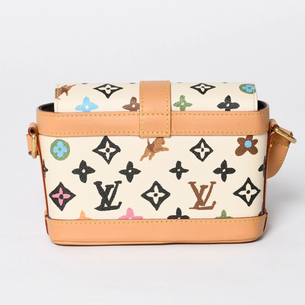 LOUIS VUITTON Tyler Monogram Craggy Envelope Wearable Wallet Cream